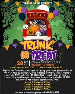 Trunk Or Treat Flyer