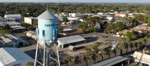 aerial water tank