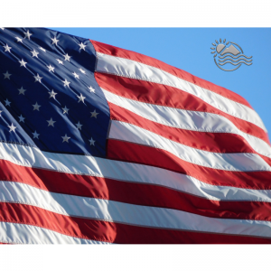 City Clerk American Flag Image