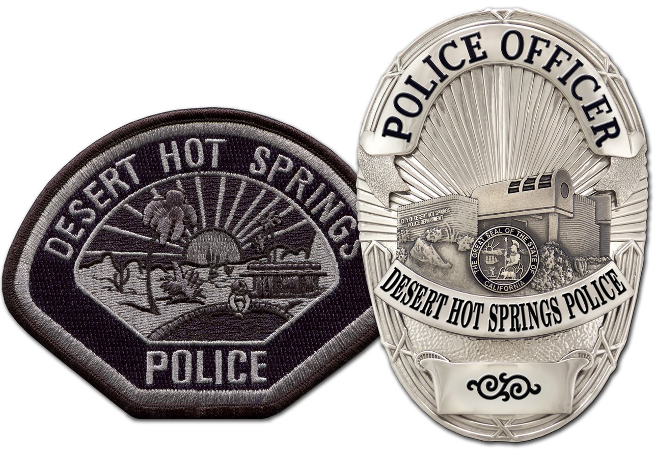 DHSPD Shoulder Patch-Officer Badge Combo