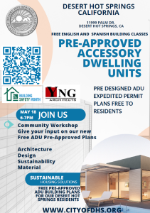 ADU Workshop Flyer English