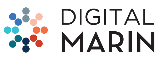 Digital Marin logo.