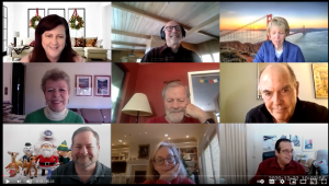 screenshot from the virtual kick-off meeting