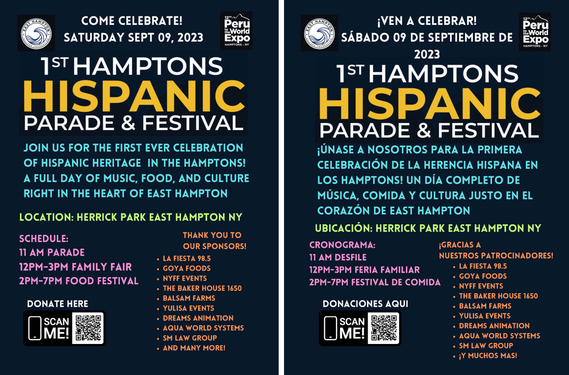 Hispanic Day Parade & Festival East Hampton Village