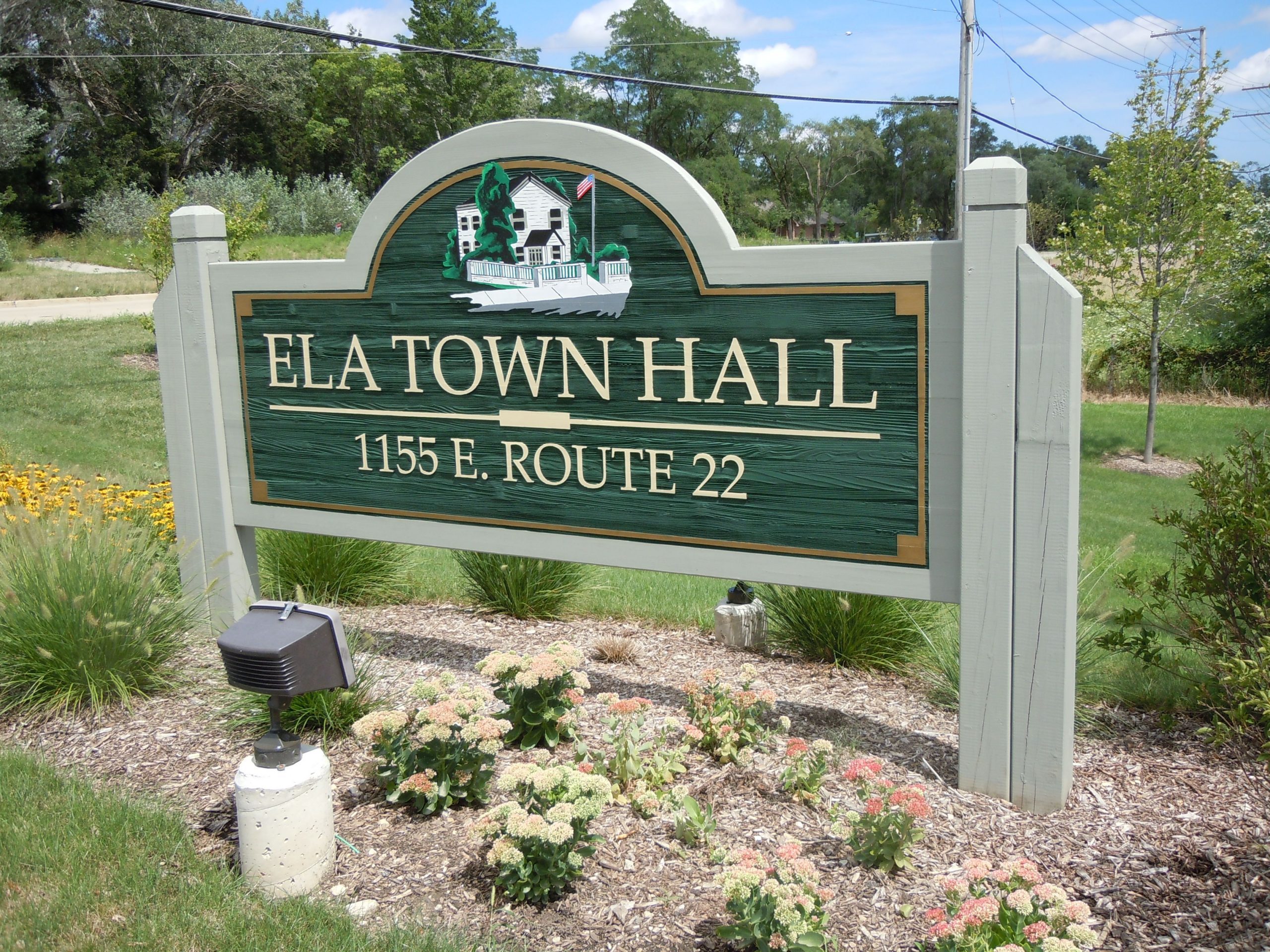 Townhall Sign