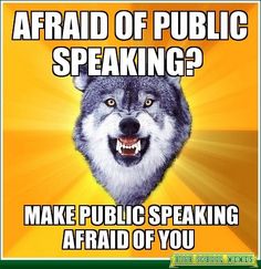 a thesis on public speaking