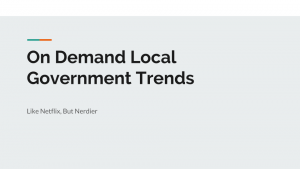 On Demand Trends presentation
