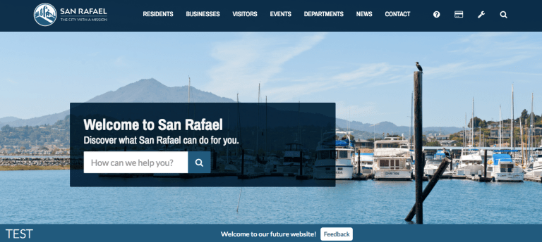 San Rafael BETA website