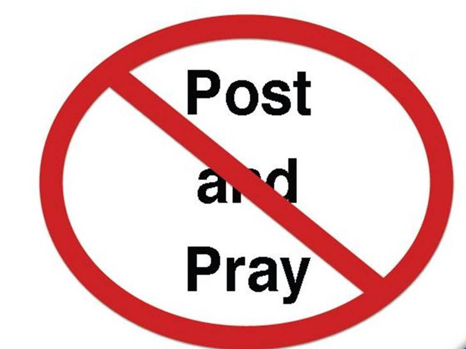 no post and pray