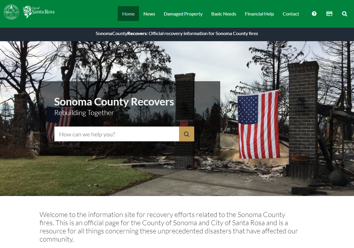 Sonoma County Recovers