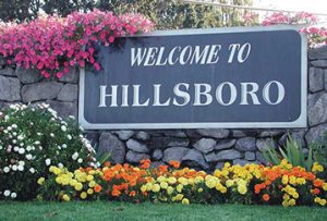 Hillsboro sign