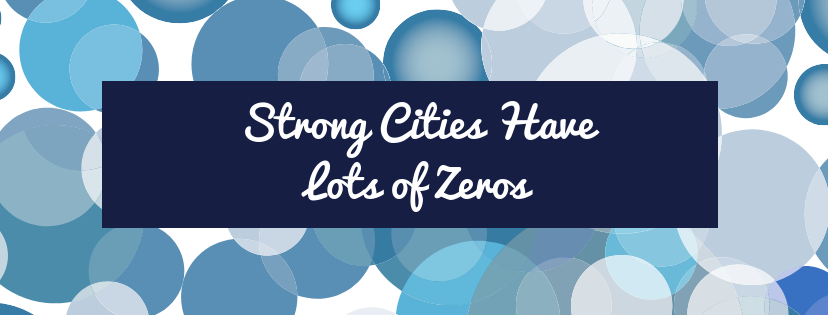 Strong Cities have lots of zeros