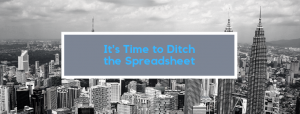 Ditch the spreadsheet