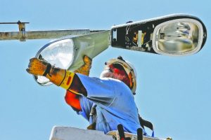 Street light repairs