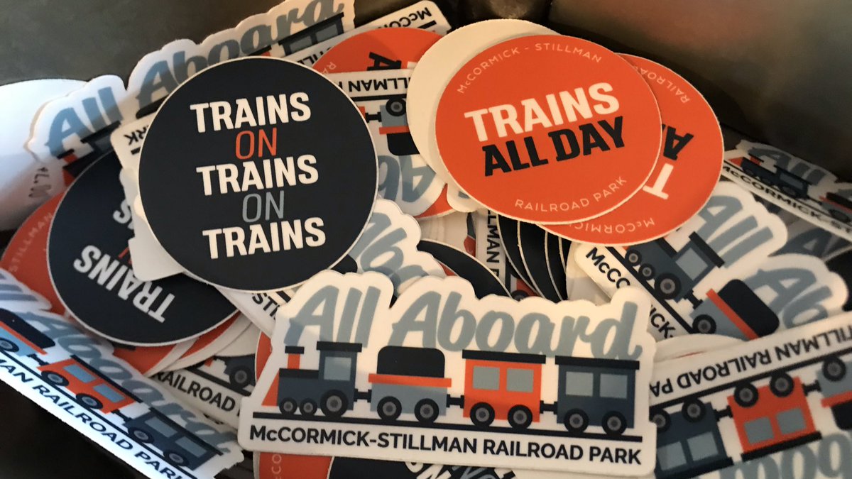 Railroad Park stickers