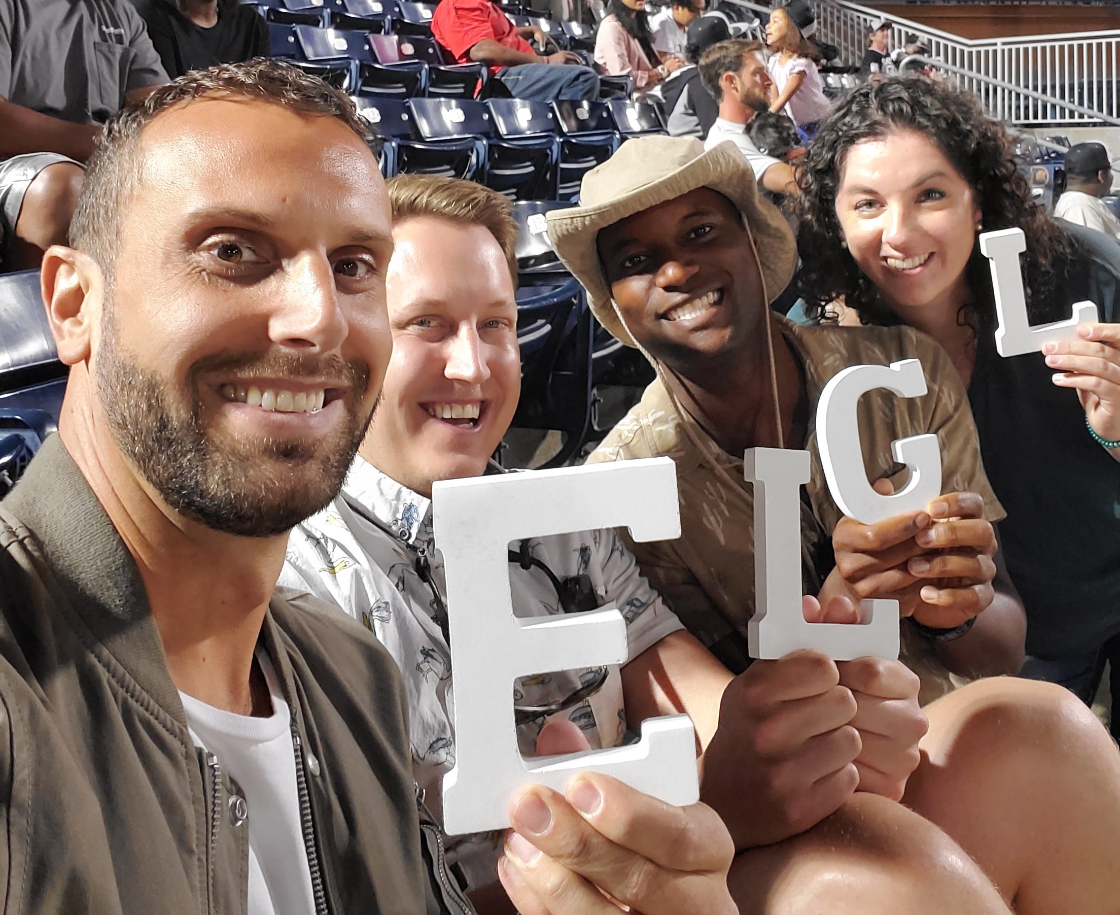 ELGL Letters at Baseball