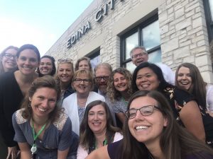 City hall selfie grouping