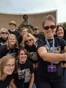 City Hall Selfie Day in Battle Creek