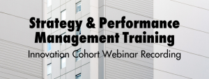 Strategy and Performance Management Training