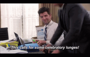 Celebratory Lunges