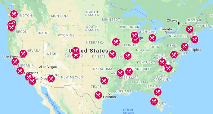 NDOSC map