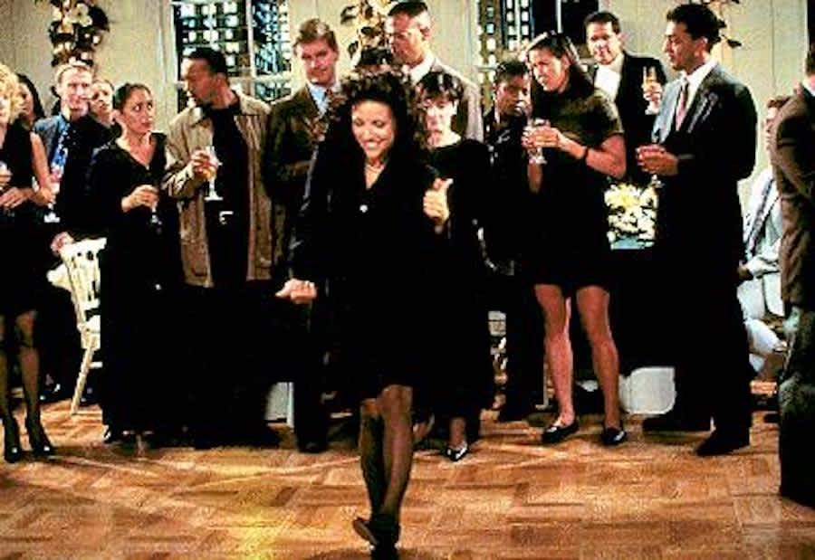 Elaine dancing