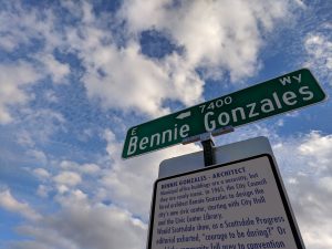 Bennie Gonzales Sign
