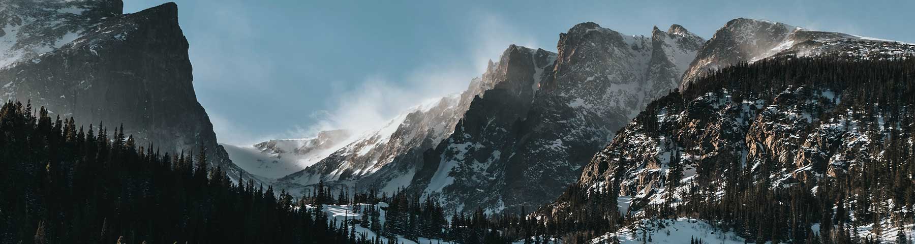 Photo of mountain with snow