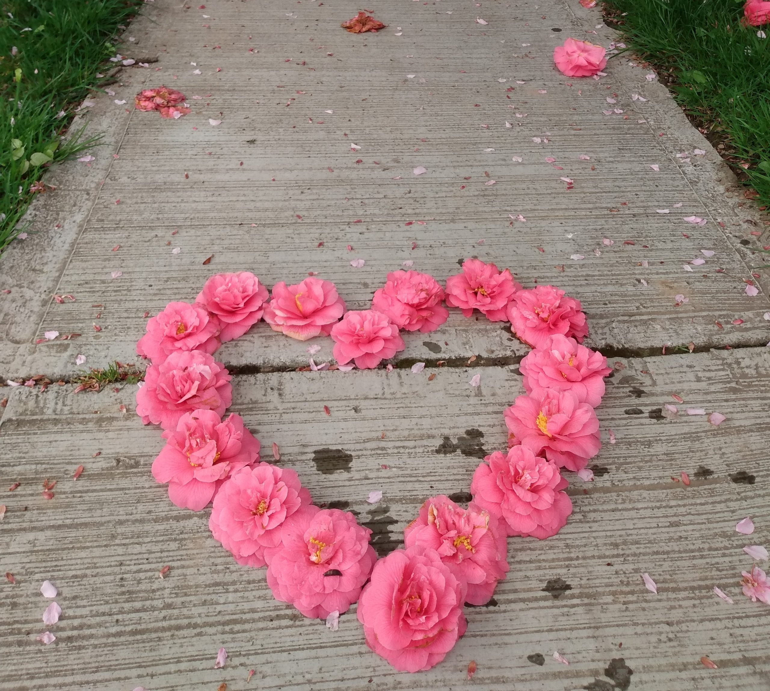 Heart on Sidewalk