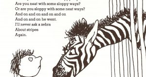 Shel Siverstein Zebra Poem