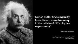 Quote with Albert Einstein