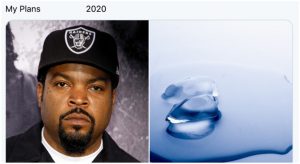 rapper ice cube and melted ice