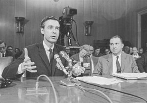 Fred Rogers testifying