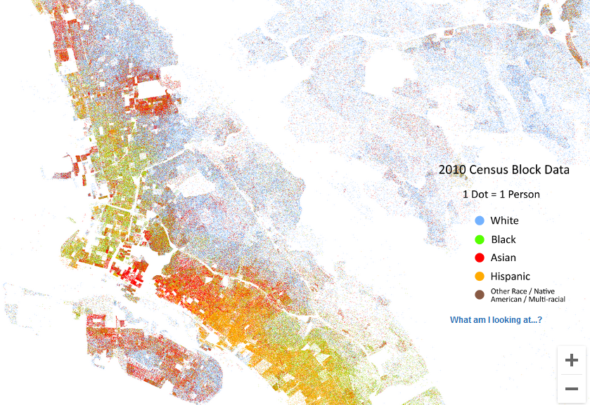 census dot map bay area