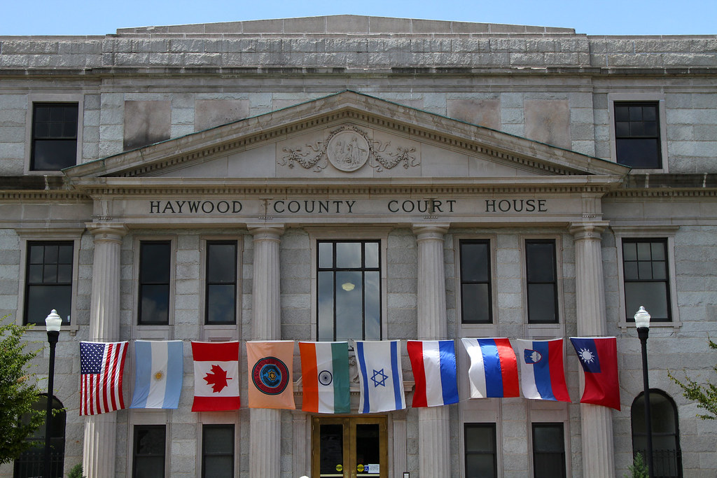 Courthouse Flags