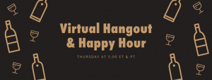 virtual hangout and happy hour