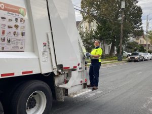 Alison on Truck