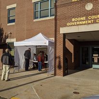 absentee voting in Boone County