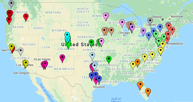 2020 Traeger map