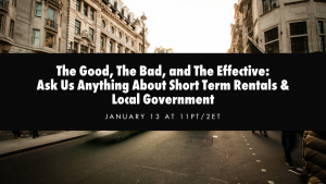 short term rentals AMA