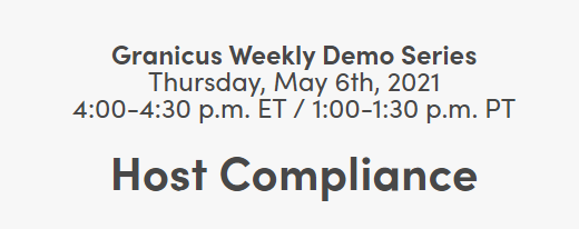 Host Compliance Webinar
