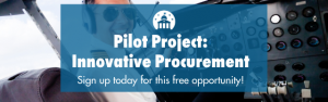 Pilot program: innovative procurement