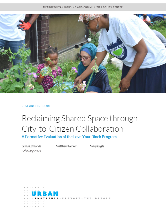 Reclaiming Shared Spaces Report Cover