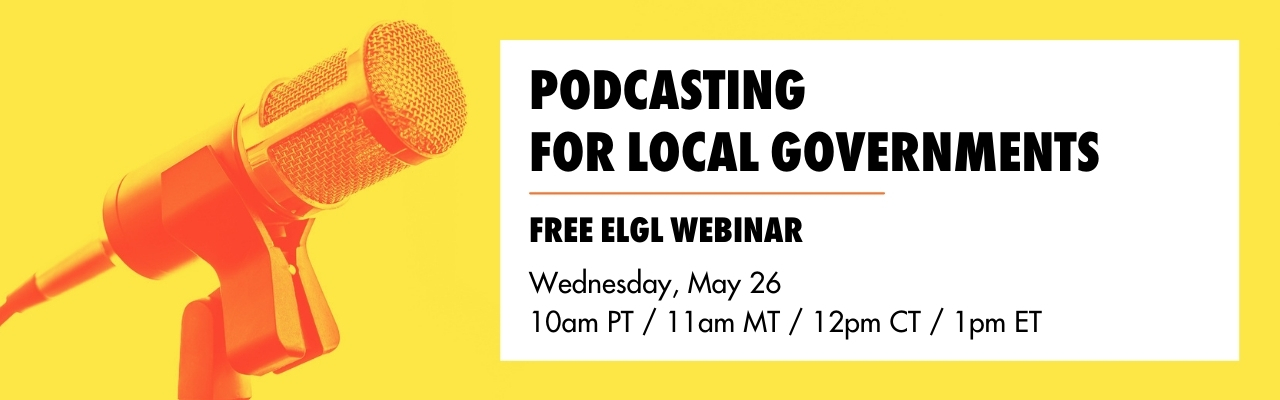 Webinar - Podcasting for Local Governments