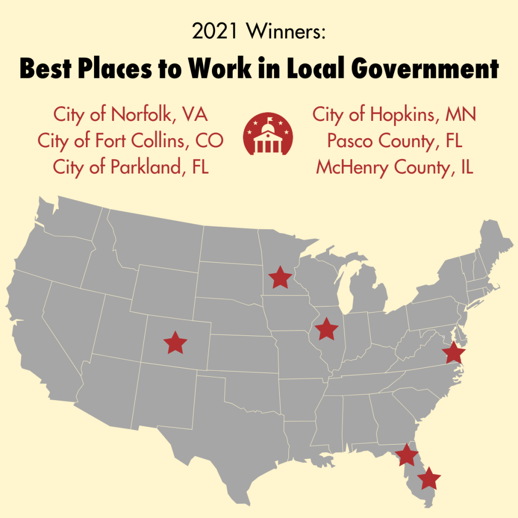 2021 Winners: Best Places to Work in Local Government - ELGL