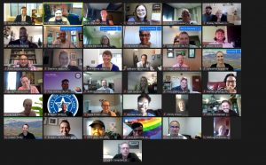 Attendees at CivicPRIDE's first ever virtual Inclusion Summit