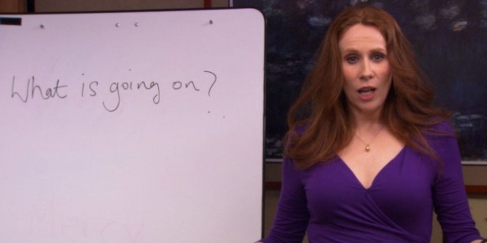 Nellie - The Office - What is going on?