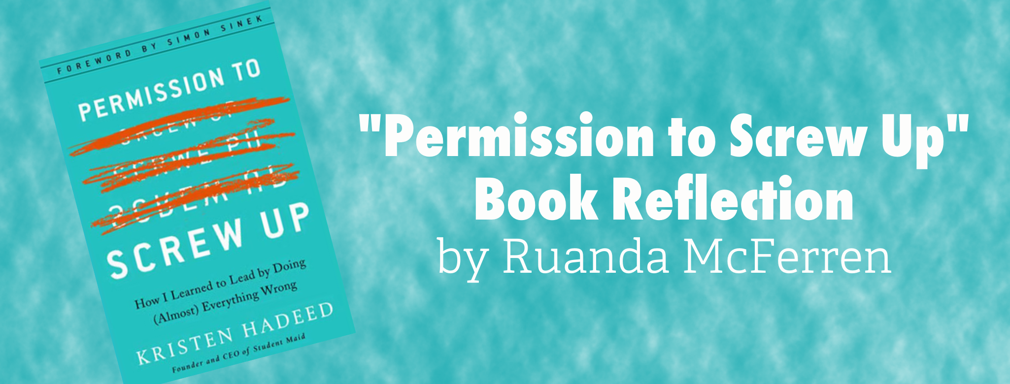 Permission to screw up - Ruanda