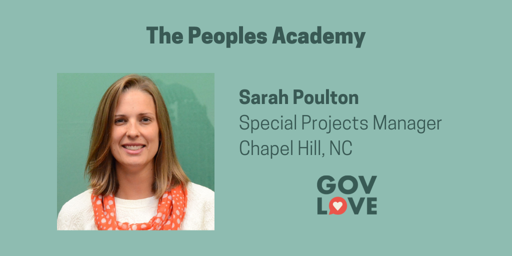 Sarah Poulton - GovLove