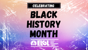 Black History Month banner